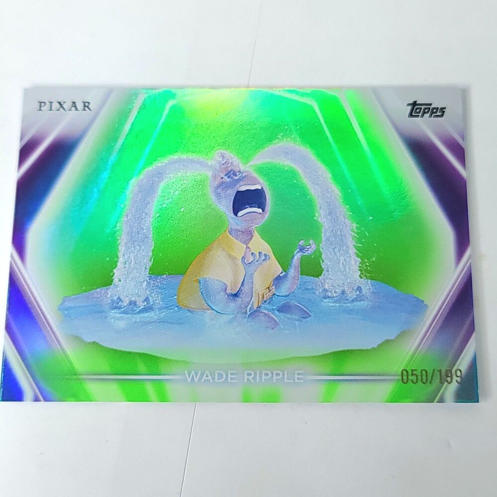 Wade Ripple Topps 2026 Disney Neon Holo Parallel Refractor Limited 050/199